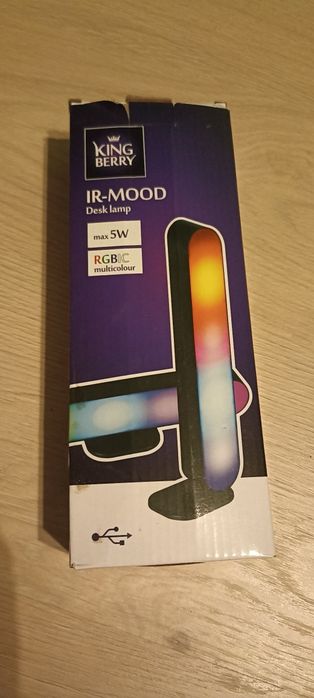 IR mood lampka biurkowa na USB