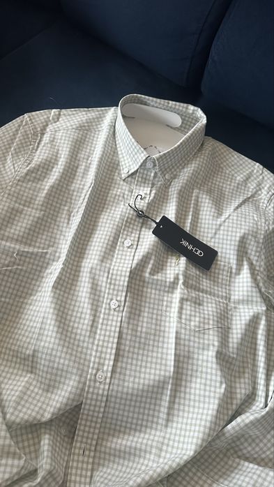 Koszula meska 3XL slim Ochnik