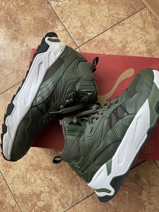 Высокие кроссовки puma,  демисезон