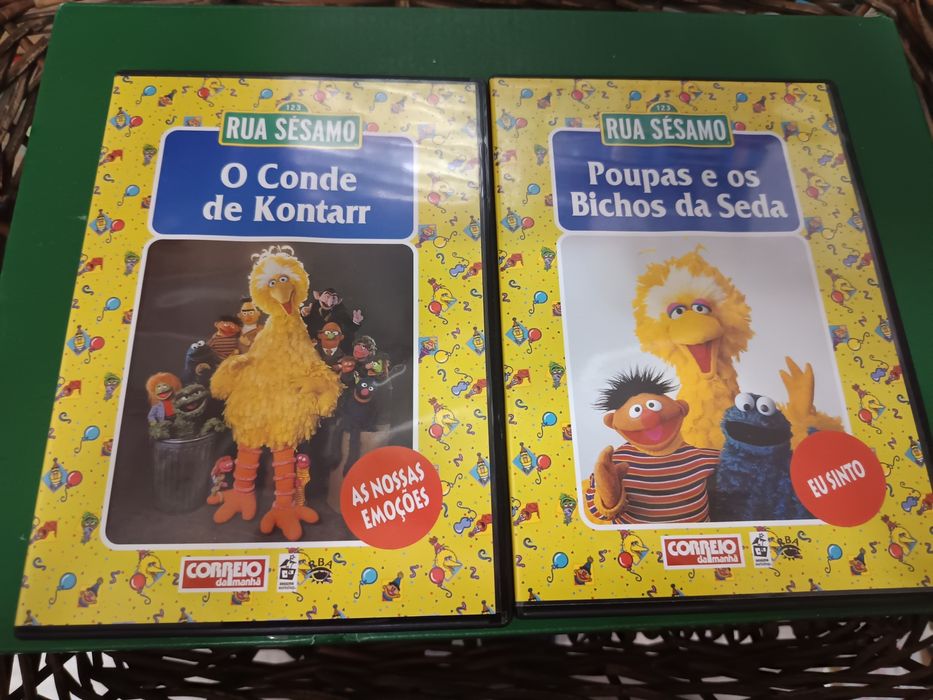 DVD rua sesamos .