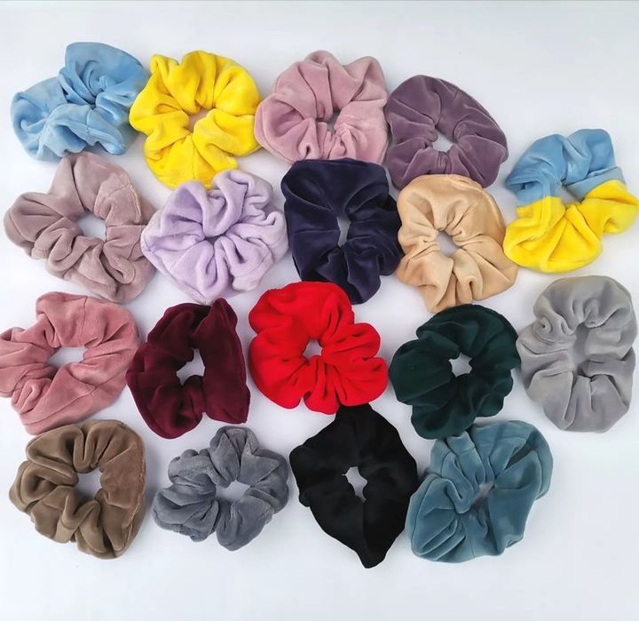 Повязка чалма велюрова плюш плюшевая тепла