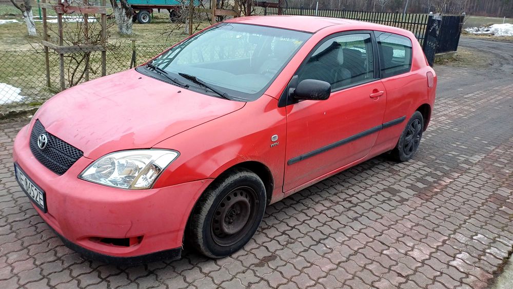 Toyota corolla e12 1.4 vvt-i 90km 16v. Benzyna