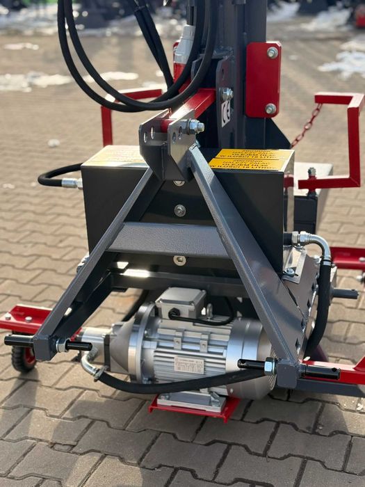 Łuparka pionowa z silnikiem elektrycznym do drewna nacisk 20ton