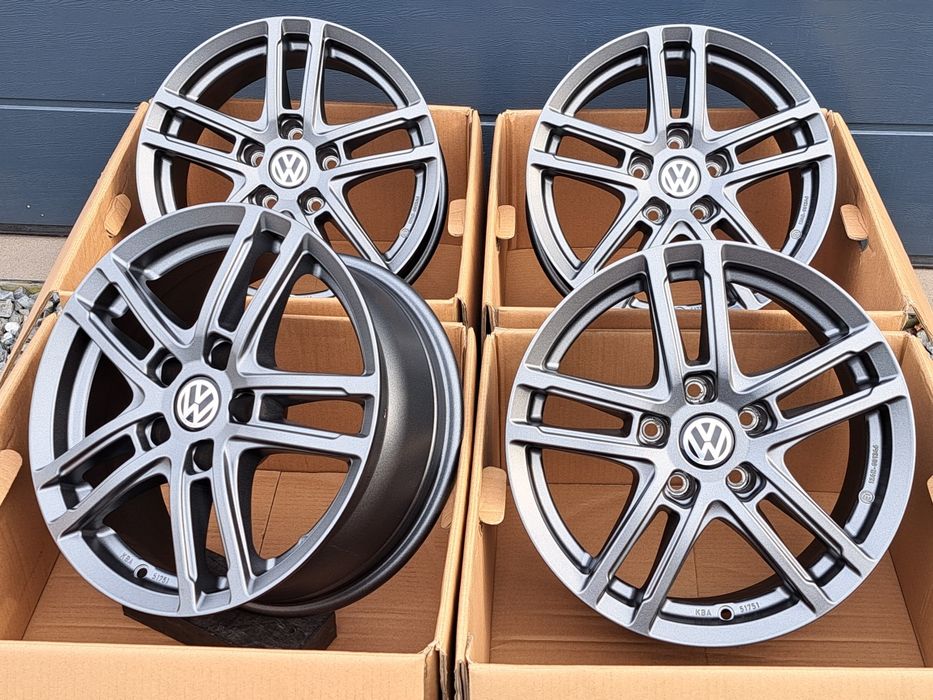 ALUFELGI VW 16 5x112 Turan Passat Golf Scirocco Caddy T-Roc Dezent