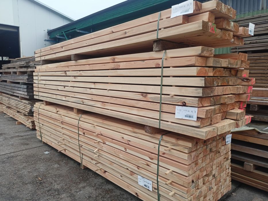 Belki strugane 60x170 długość 4,0 i 4,5m