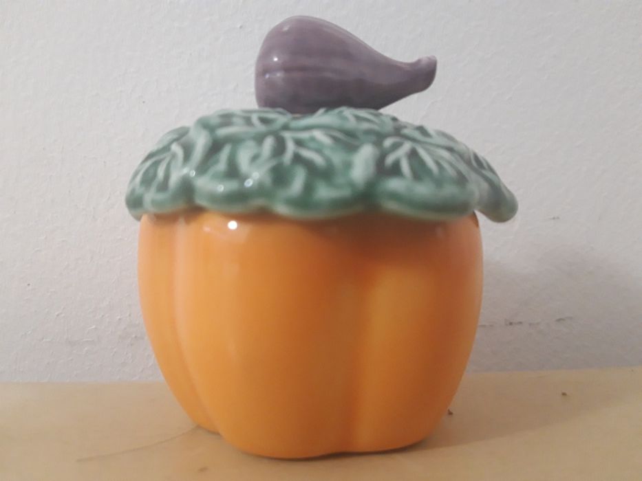 Caixa cerâmica para alhos