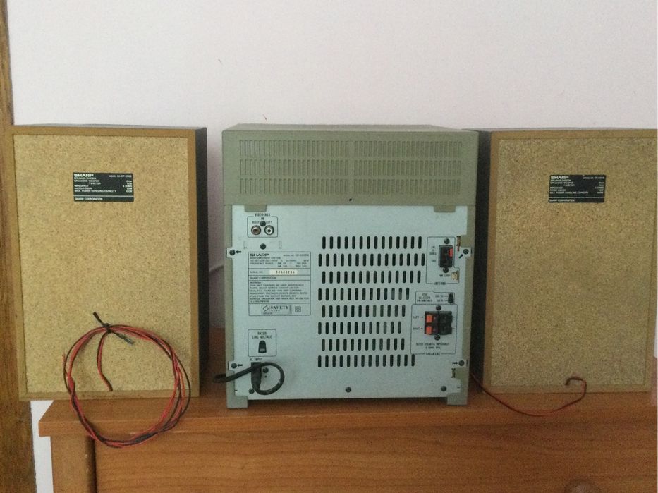 Музичний центр Sharp Cd E 500 W