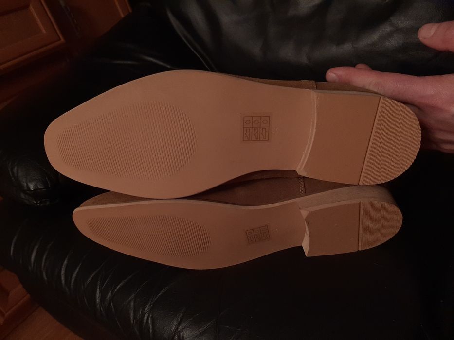 Мужские ботинки Челси Kurt Geiger,натуральный замш, размер 44