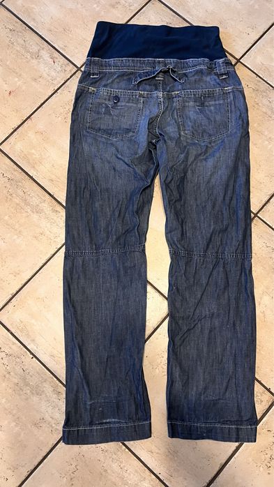 Spodnie jeansowe ciążowe H&M Mama M