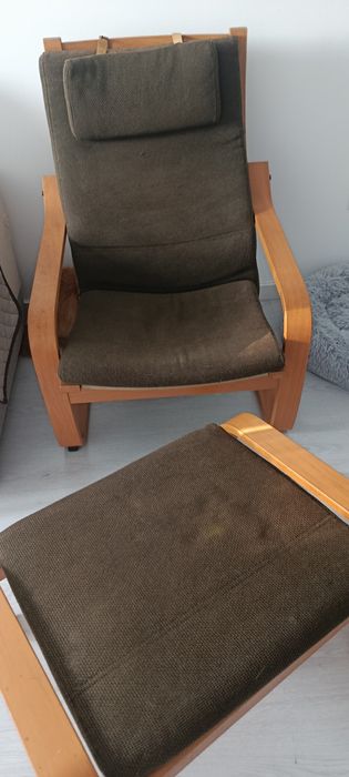Poltrona em Madeira Ikea