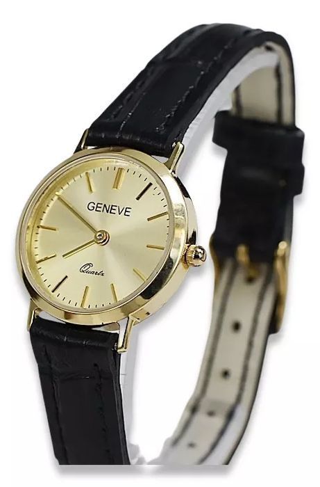 Złoty zegarek damski 14k 585 Geneve lw118y Wrocław biżuteria