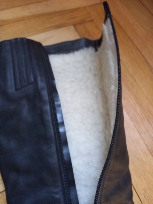 Чоботи натуральна італійська шкіра, нові