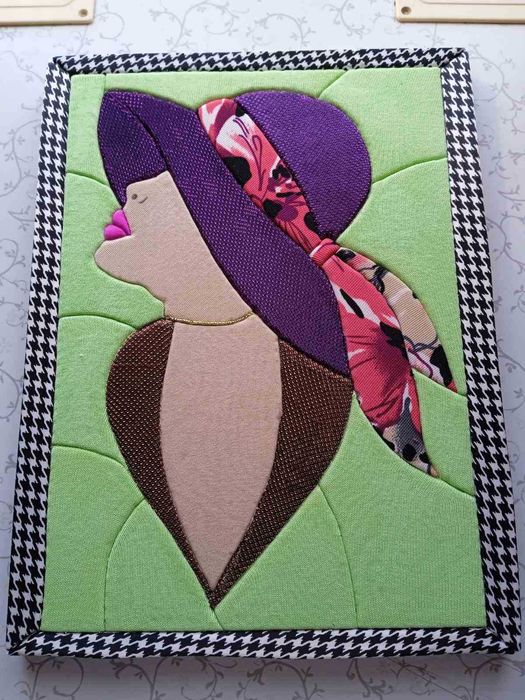 Картина техника кинусайга ручная работа