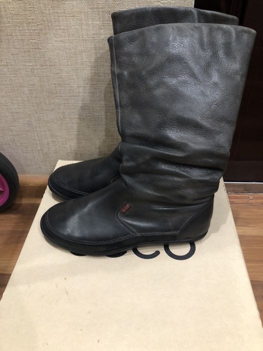 Сапоги ECCO кожа еврозима