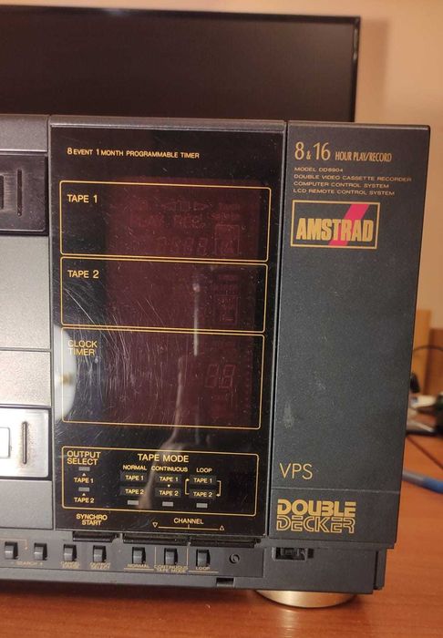 NA CZĘŚCI Magnetowid Amstrad Double Decker