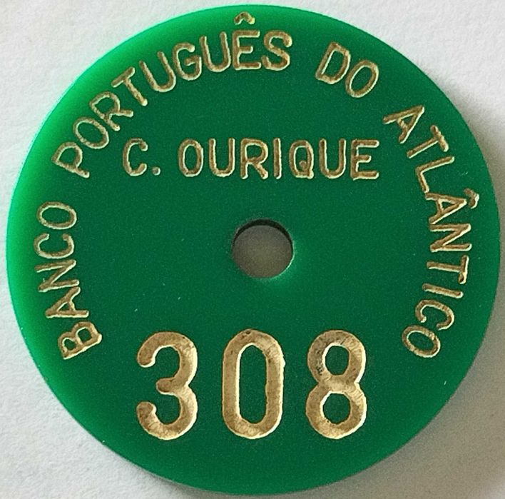 Várias fichas de Bancos