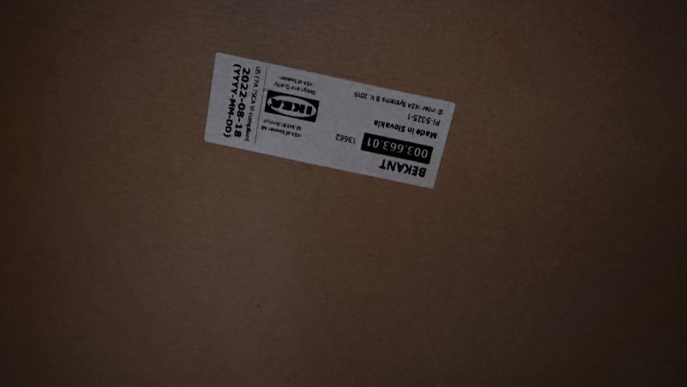 Secretaria Electrica Ikea Bekant (trabalha sentado/em pé)