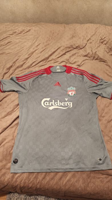 Koszulka wyjazdowa FC Liverpool 2008/2009 Adidal rozmiar L