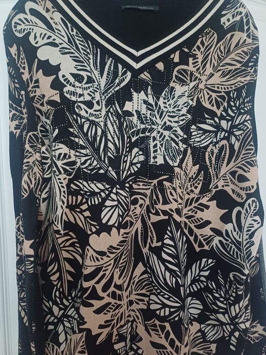 Piękny,jesienny sweterek Betty Barclay r. XL