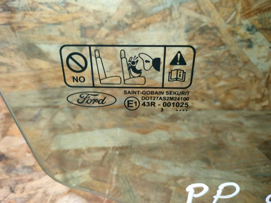 ford c max szyba drzwi prawy przód pasażera