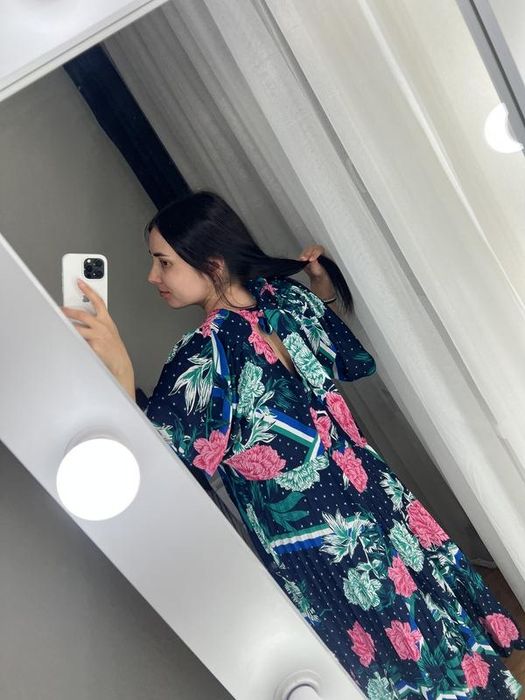 20 розмір великий розмір 54 батал плаття платье сукня плісе гофре