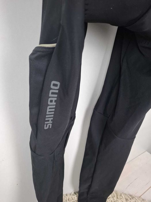 Spodnie rowerowe męskie Shimano Evolve Bib Tights black roz. M