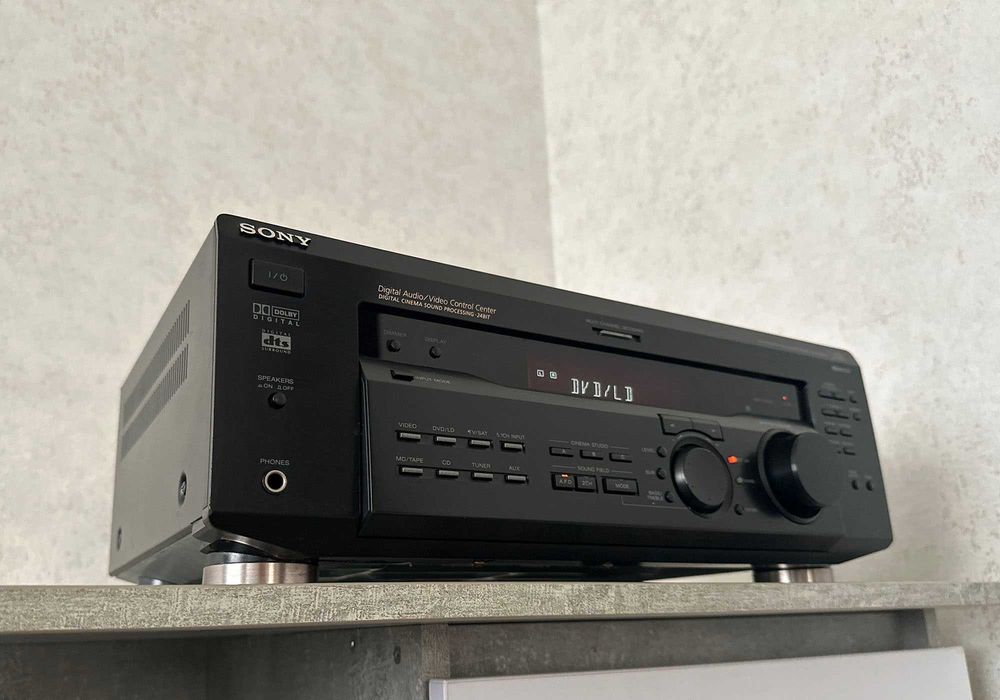 Ресивер Sony STR-DE445 (5 × 80 Вт / 8 Ом / ЦАП / FM-тюнер)
