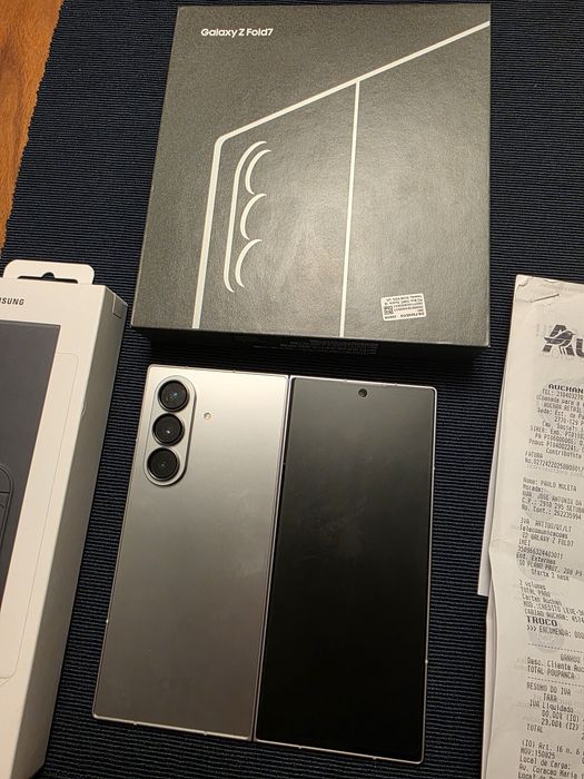 Samsung Fold 7 16GB/1TB, 512GB, 256. Troca/retoma. Fatura, garantia, capas