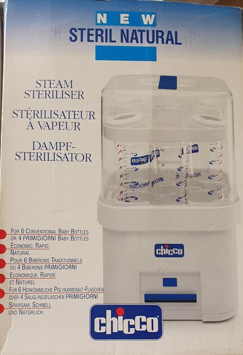 Esterilizador chicco para 6 biberões435257133499033602