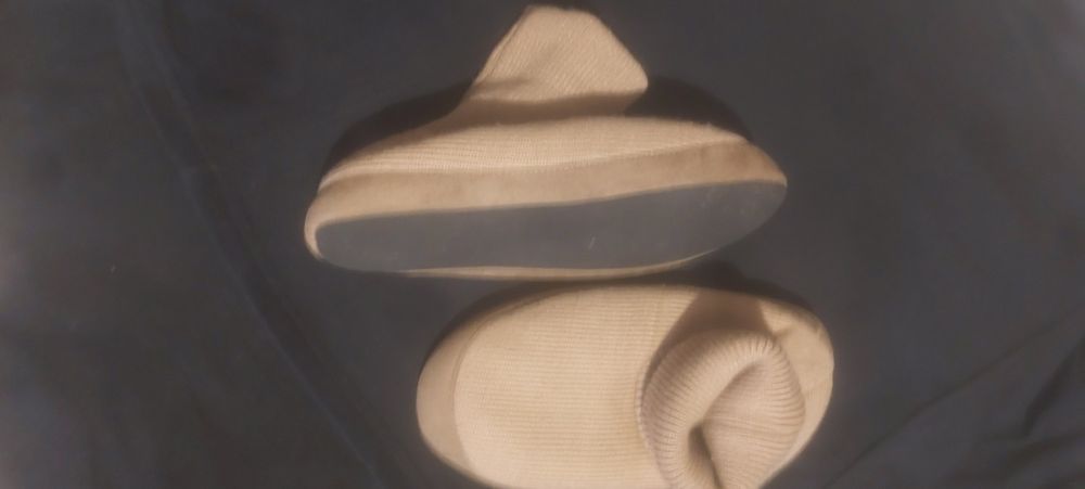 Носки на кожаной подошве