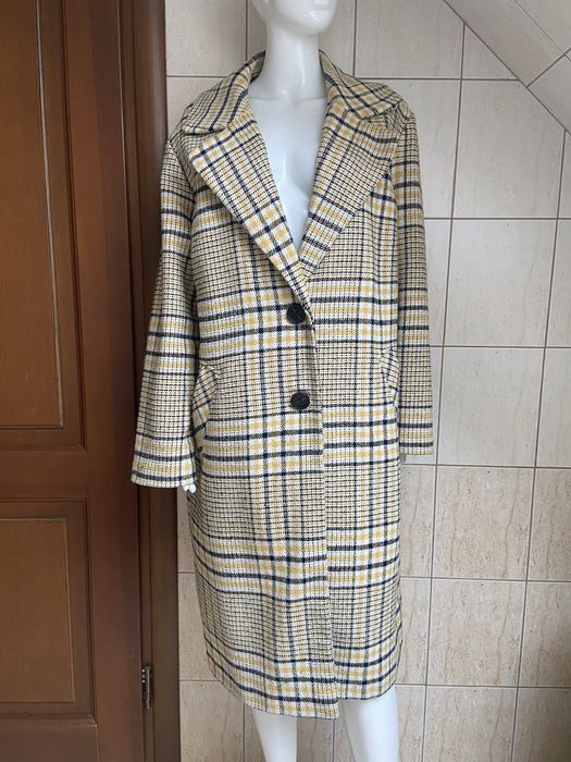 Plaszcz damski w kratkę Outerwear