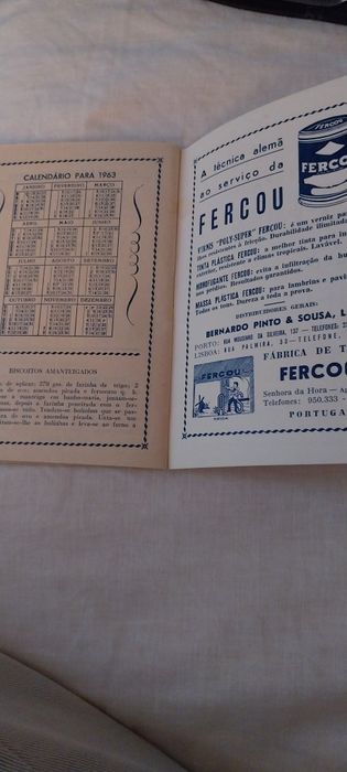 Livrinho com receitas -Casa Ezequiel 1932