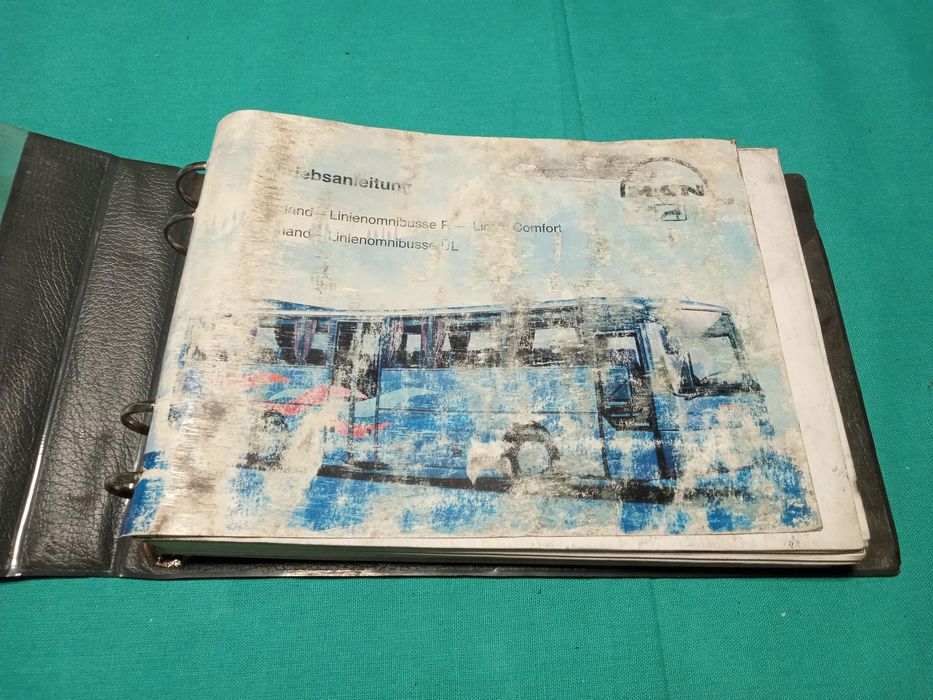 MAN Lion s Comfort Autobus Międzymiastowy Instrukcja Obsługi Książka