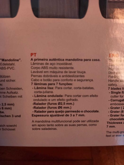 Multifunctional Mandoline64873987250307122
