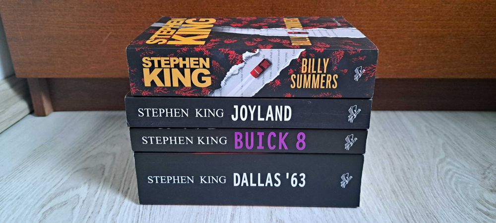4x Stephen King Dallas'63 + Buick 8 + Joyland + Billy Summers BDB