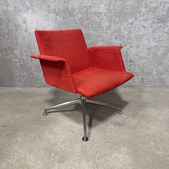 Zestaw designerskich foteli Knoll w stylu Bauhaus – proj. Brunner