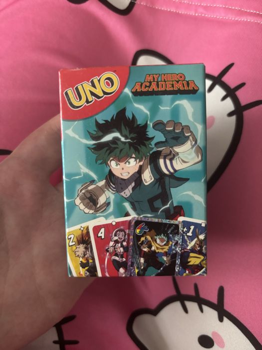 UNO My Hero Academia колекційні картки McDonald's