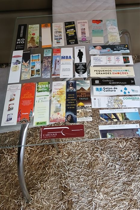 30 Marcadores de livros, novos