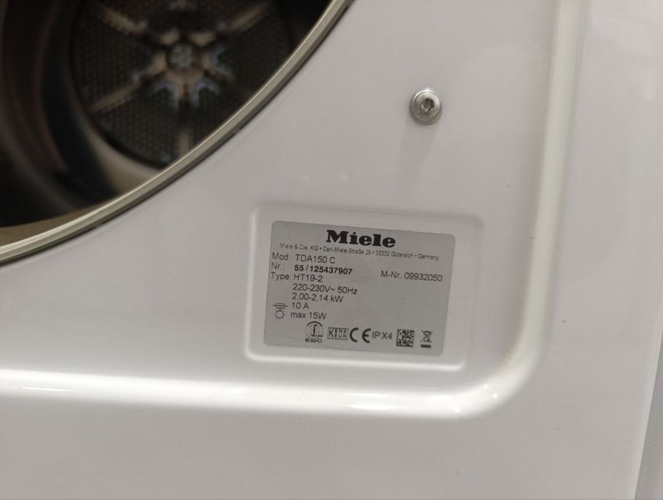 Сушильна машина Miele 9kg,привезена з ЄС