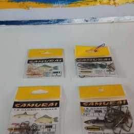 Carteiras de anzóis de carbono Samurai *