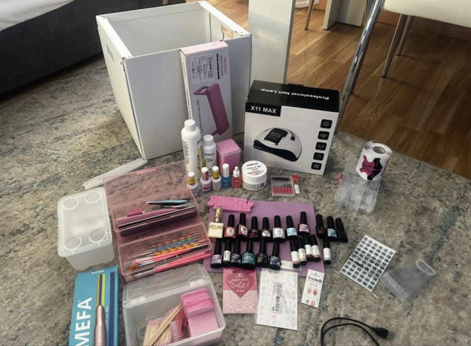 Kit completo para unhas