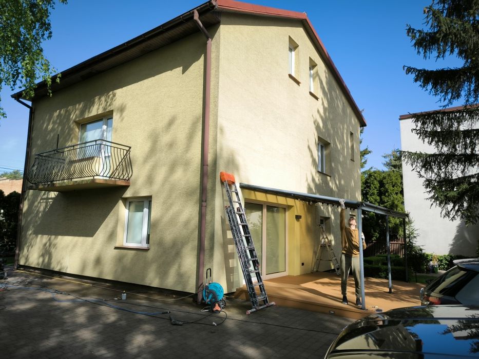 Malowanie elewacji i ogrodzeń