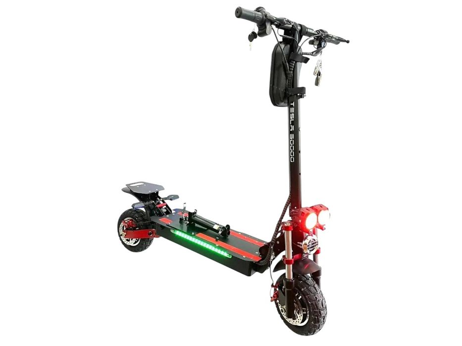 РАКЕТА‼️Потужний Двомоторний Електросамокат TESLA 30000 4000W,24Ah