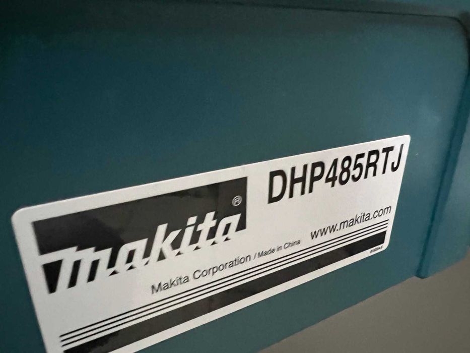 Акумуляторний дриль-шурупокрут Makita DHP485RTJ (кейс/зу/Акб 5 Ач) НОВА!