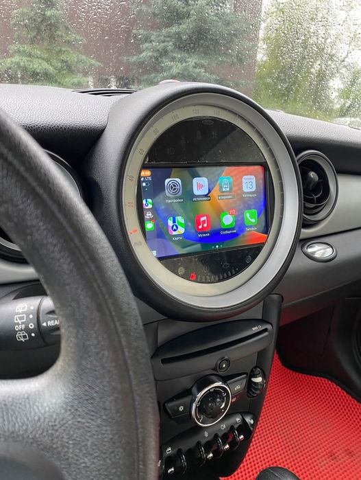 Rádio Android 14  com GPS Mini R55 R56 R60 (Novo)