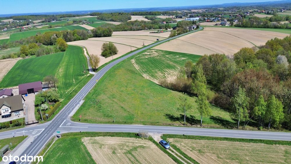 Działka inwestycyjna przy drodze powiatowej MNU 4866 m² – Witanowice - Więcej