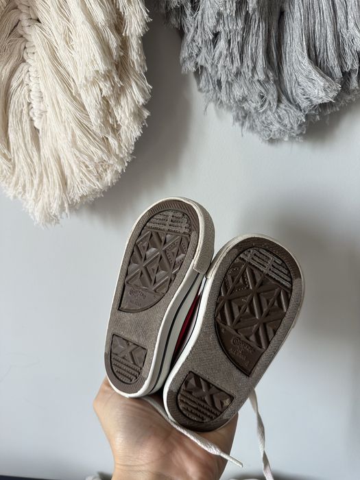 Кеди converse червоні