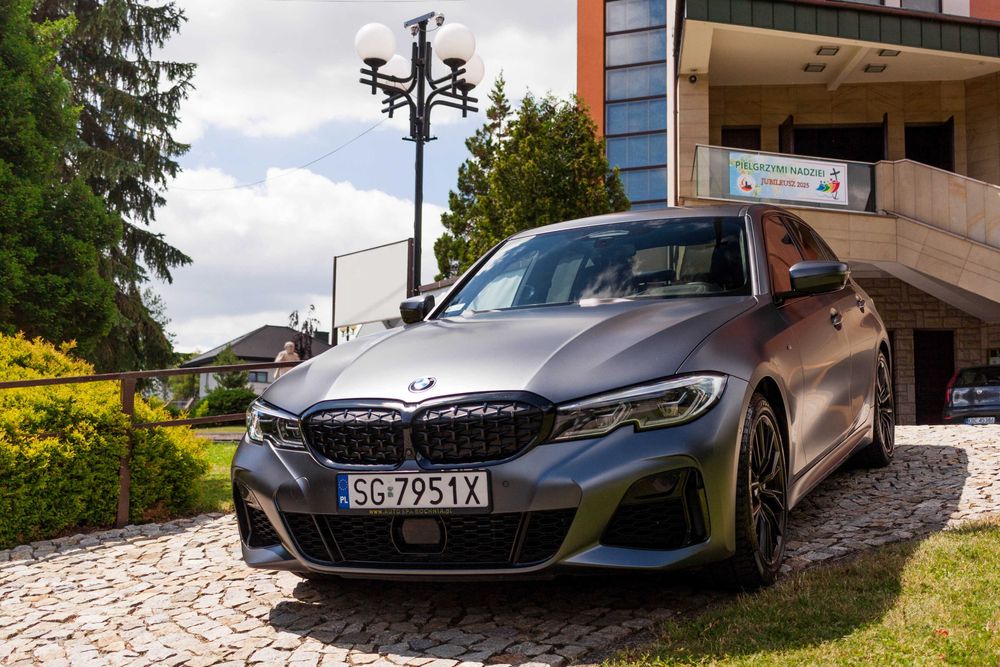 BMW M340 mat Samochód na ślub, wesele, wynajem - samochodowe-love