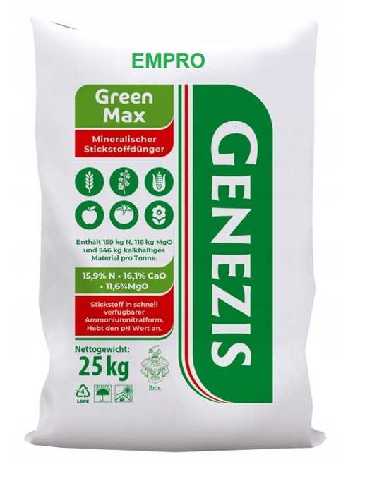 Saletra granulowana, Saletra w workach, saletra green max