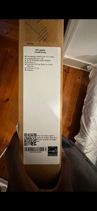 HP 15-fd0121np, portátil novo nunca usado, i7